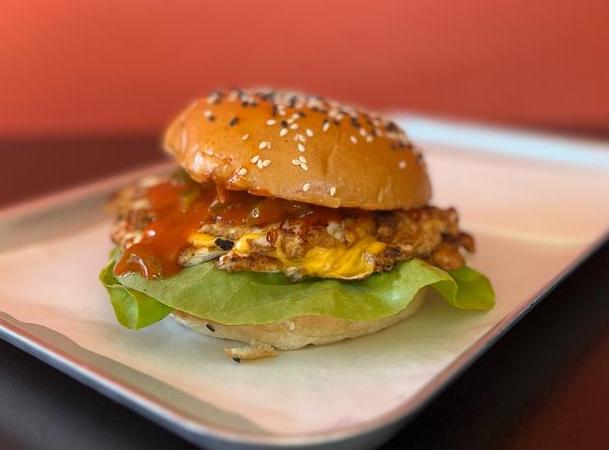 Spicy Chick Smash Burger - NEW