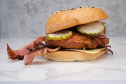 [0] Bacon BBQ Chicken Burger