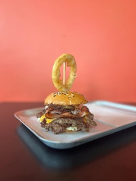 Bacon Jammy Smash Burger - NEW